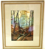 R. A. Johns, Forest scene