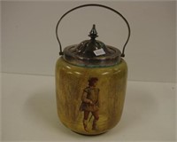 Royal Doulton Shakespeare series biscuit barrel