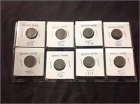 8 BUFFALO NICKELS