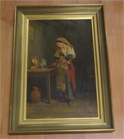 European portrait of a lady