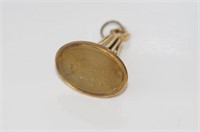 14ct yellow gold seal