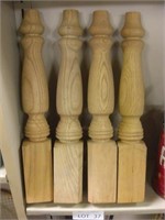 Wood Table Legs