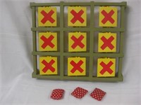 Vintage "Toss Across" Game