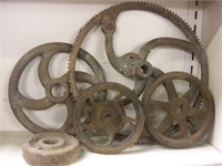 Assorted Wheels and Gears