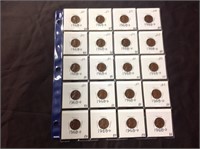 20 LINCOLN CENTS