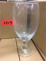 Dz. Stemmed Beer / Water Glass