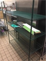 4 Tier Epoxy Coated Freezer Safe Metro Shelf