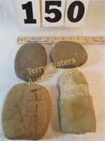 Grooved Axe & Grinding Stones