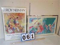 LeRoy Neiman The Legends Framed Print And