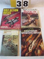 4 Books - Bolt Action, Book of Rifle, Legendary