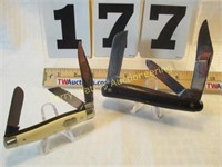 1 - XL George Wostenholm 3 Blade Texas Stock Knife