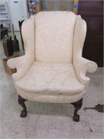 WINTERTHUR KINDEL REPRODUCTION WING BACK CHAIR