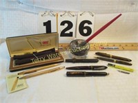 Sheaffer 14K Pen & Pencil Set "As Is", Cross 14Kt