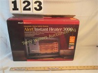 Alert Instand Heater 3000 "open but unused"  AND