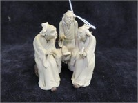 SMALL ORIENTAL FIGURES 3"T