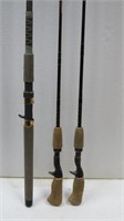 (3) Fishing Rods
