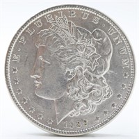 1889-P Morgan Silver Dollar   AU