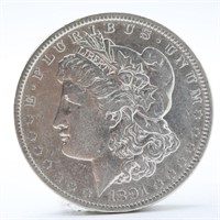 1891-P Morgan Silver Dollar  XF