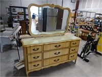 French Provincial Dresser w/Mirror