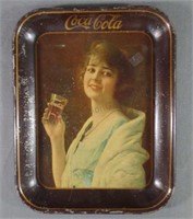 1923 Coca Cola "Cola Girl" Serving Tray