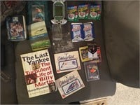 Mixed Sports Collectible Lot with a Handhelp Vide