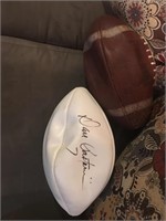 Dan Pastroni Autograph Football and a Vintage Joe
