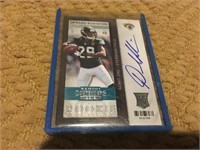 2013 Contenders Denard Robinson Autograph Auto RC