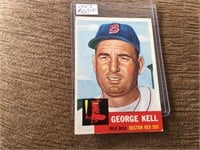 1953 TOPPS GEORGE KELL #138 (80.00)