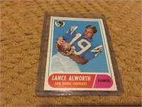 1968 TOPPS #193 LANCE ALWORTH CHARGERS