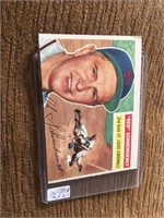 1956 TOPPS #165 RED SCHoendienst CARDS CENTERED/ /