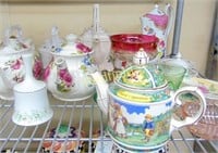 Lot of Teapots & Glassware