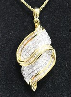 Ladies 1.50 Ct Diamond Necklace