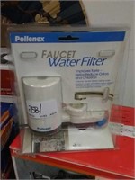 Pollenex faucet water filter