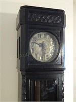 Ca. 1900 German Oak.Art Nouveau.Tall Case Clock