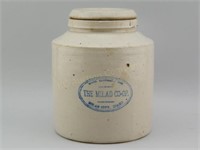Red Wing Stoneware "Milad" Canning Jar.Crock