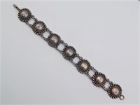 1940s-50s Mexican Silver Bracelet