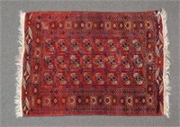 Vintage Bokharra Oriental Rug