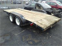 16ft Tandem Trailer w/Dove Tail