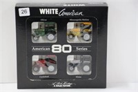 WHITE AMERICAN 80'S SERIES BOX SET. ERTL.