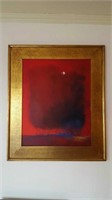 Red Illusion Painting