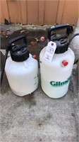 Gilmour Chemical Spray both two gallon