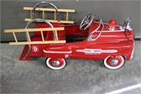 FIRE ENGINE PEDAL CAR- REPRO.