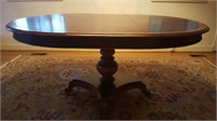 Wooden Oval Table