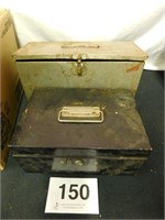 Metal money box - metal tool carrier box