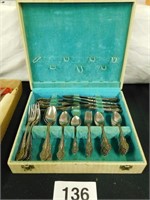 Set of LIfetime Cutlery stainless silverware in