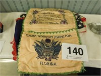 Camp Gordon Johnston Florida Mothers pillow