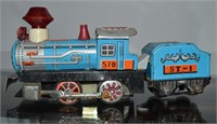 Vintage Tin Toy Train
