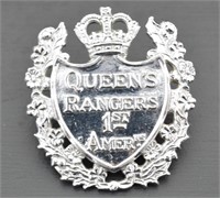 Canadian Queen's Rangers Cap Badge