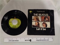Vintage BEATLES 45 Record in Sleeve