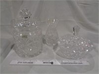 3 Pieces Leaded Crystal